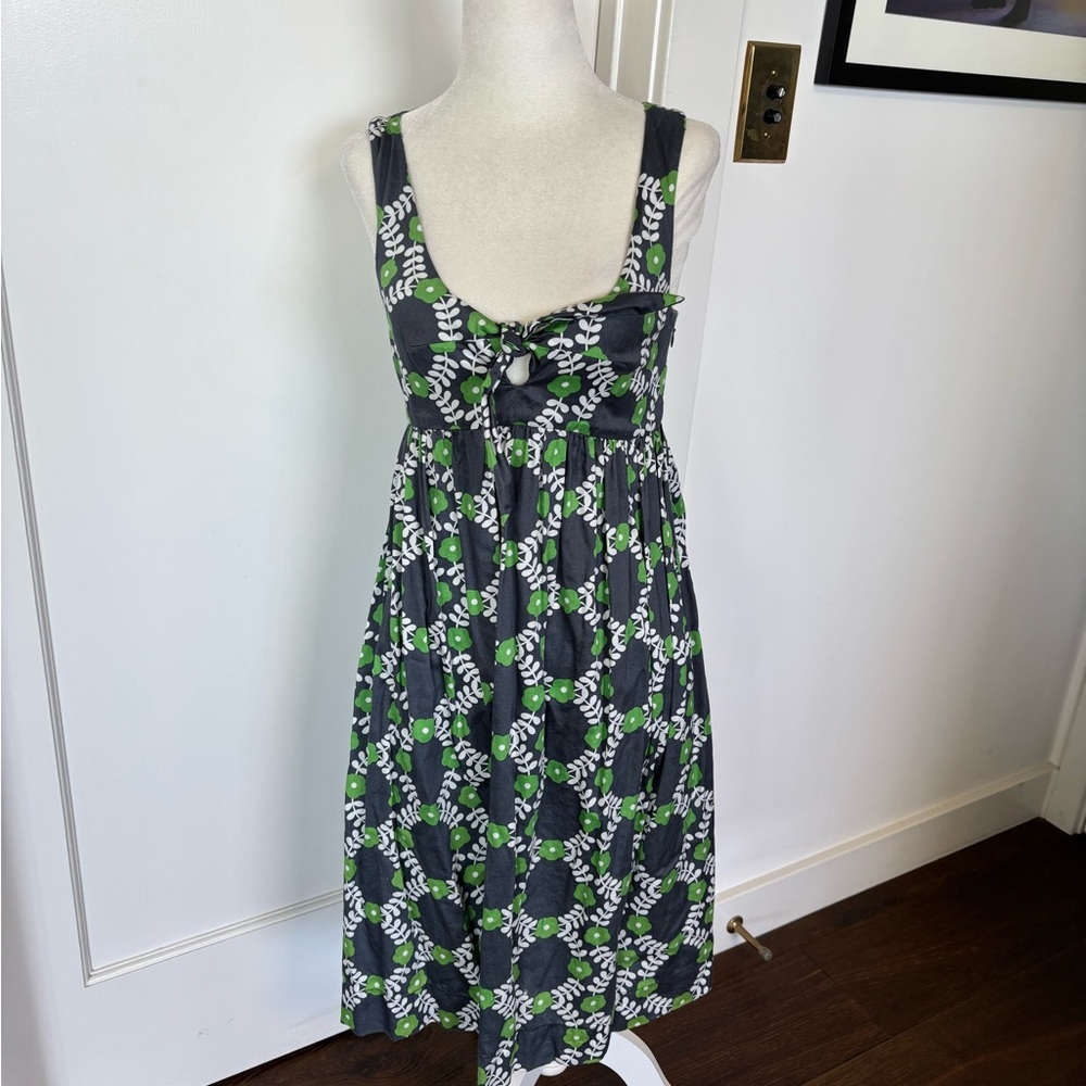 Orla Kiely Floral Cotton Women's Dress Sz 2